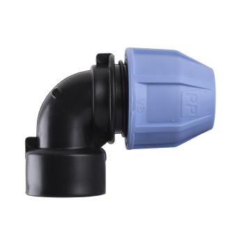 Колено ПНД Vsplast 20*3/4 '' ** В 4002