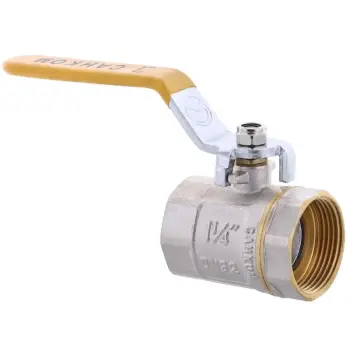 Кран кульовий СК 1 1/4" ГГВ YELLOW ART.602 (WP0062)