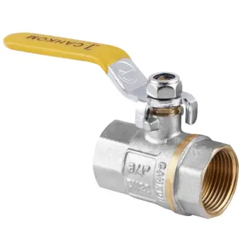 Кран кульовий СК 3/4" ГГВ YELLOW art. 602 (WP0087)