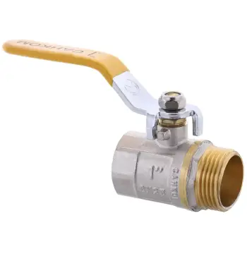 Кран кульовий СК 1" ГШВ YELLOW ART.607 (WP0101)