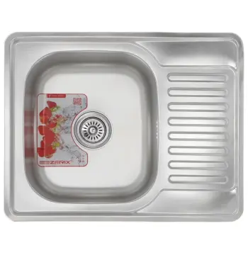 Мийка кухонна Zerix Z6350-08-180D (decor) (ZM0564)