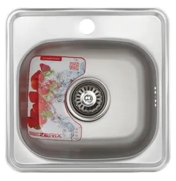 Мийка Zerix Z3838-06-160D (decor) (ZM0601)