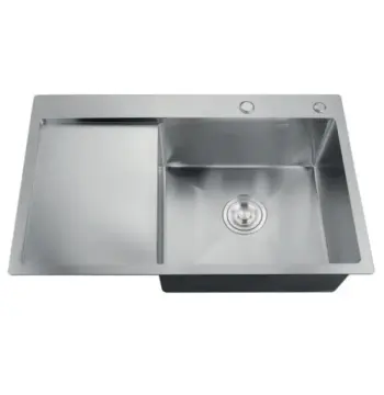 Мойка Zerix ZH7849RS-215 (3.0/1.0) Satin с диспенсером и сушилкой для посуды (ZM5568)
