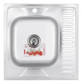 Мийка кухонна Zerix Z6060L-06-160MD (micro decor) (ZS0585)