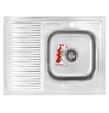 Мийка кухонна Zerix Z8060R-06-160MD (micro decor) (ZS0608)