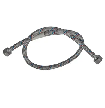 Гнучкий шланг для підключення води гайка 1/2'' - гайка 1/2'' (40 см) Zerix (ZX1550)