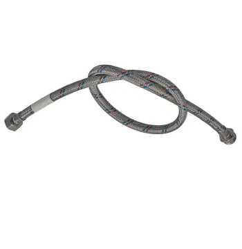 Гнучкий шланг для підключення води гайка 1/2'' - Штуцер 1/2'' (50 см) Zerix (ZX1562)
