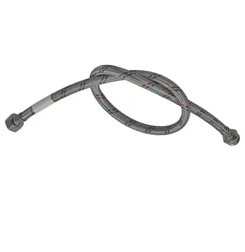 Гнучкий шланг для підключення води гайка 1/2'' - Штуцер 1/2'' (200 см) Zerix (ZX1569)