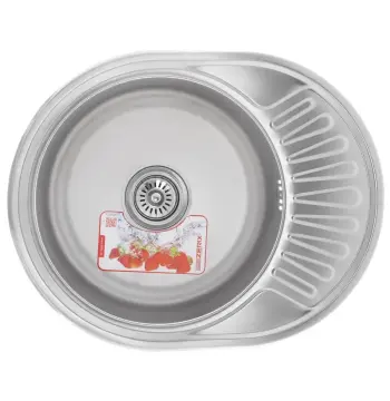 Мийка кухонна Zerix Z5745-08-180D (decor) (ZX1593)