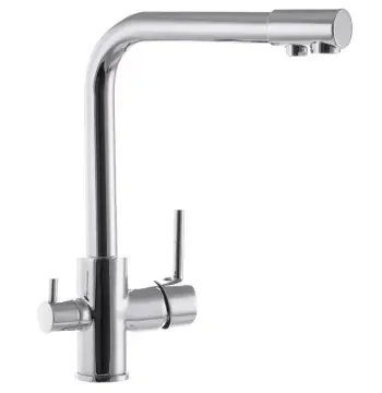 Смеситель для кухни ZERIX LR4055-3 латунный хром с выходом для питьевой воды (ZX2723)