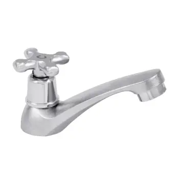 Монокран для умивальника Zerix JIK15 102-A сатиновий на одну воду (ZX2756)