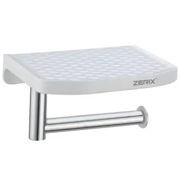 Паперотримач з полицею Zerix A8103 (ZX2819)