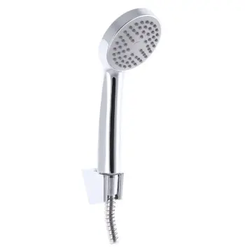 Душевой набор Zerix Shower SET-01 хромированный с лейкой, шлангом и кронштейном (ZX3068)