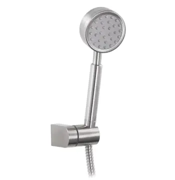 Душовий набір Zerix Shower SET-04 хромований з лійкою, шлангом і кронштейном (ZX3099)