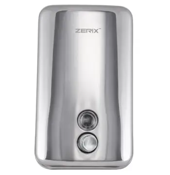 Дозатор для рідкого мила Zerix D-1000-SUS настінний (ZX3247)
