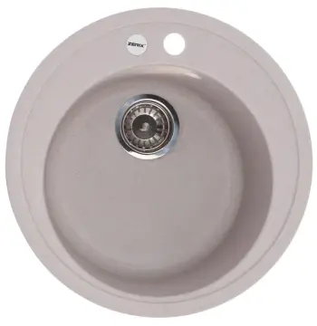 Мийка кухонна Zerix ZS-510R-07 Мармурова (ZX4534)