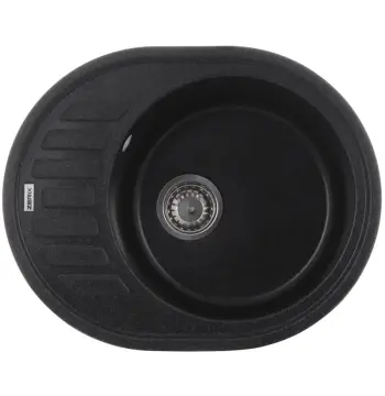 Мийка кухонна Zerix ZS-6250R-13 Графитная (ZX4553)
