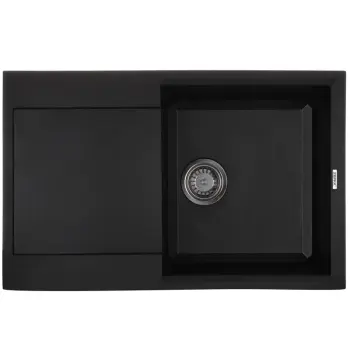 Мийка кухонна Zerix ZS-7950S-03 Чорна (ZX4580)