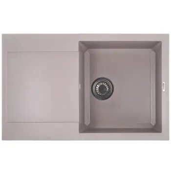 Мийка кухонна Zerix ZS-7950S-06 Бежева (ZX4581)