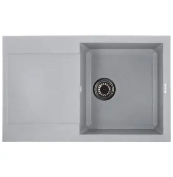 Мийка кухонна Zerix ZS-7950S-09 Сіра (ZX4583)