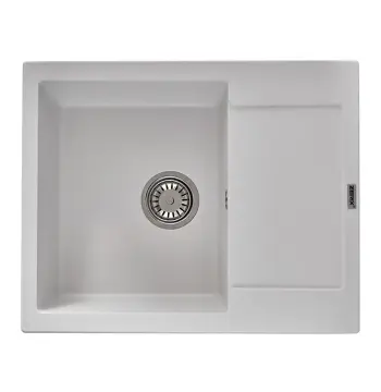 Мийка Zerix ZS-6250S-01 White (ZX4587)