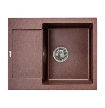 Мойка Zerix ZS-6250S-12 Коричневая (ZX4592)