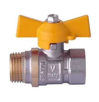 Кран шаровый прямой WATER VALVE 1/2″ НВ ЖБ NV-V Q002