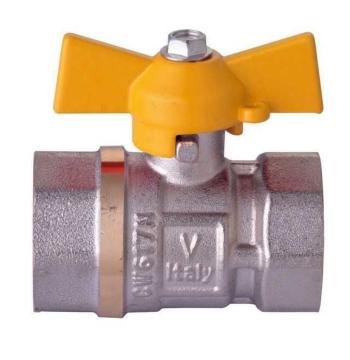 Кран шаровый прямой WATER VALVE 3/4″ ВВ ЖБ NV Q001