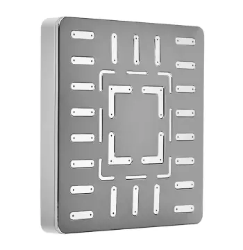 Потолочная лейка для душа Zerix SH-82 из ABS-пластика белая матовая (ZX4789)