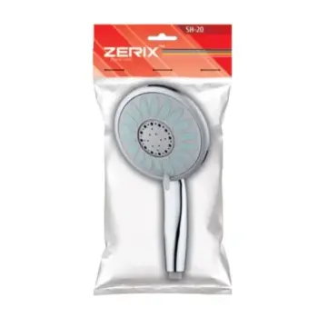 Лійка для душу ZERIX SH-20 з ABS-пластику хромована п'ятирежимна (ZX5020)