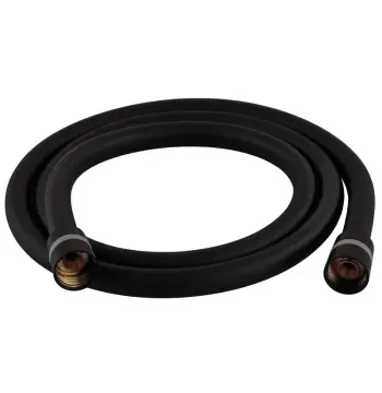 Шланг для душа ZERIX BlackF03 BLACK.F03 силиконовый черный матовый 150 см (ZX5566)