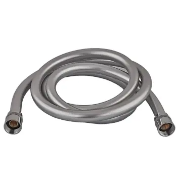 Душевой шланг ZERIX SilverF03 SILVER.F03 из ПВХ хромированный, 175 см (ZX5685)
