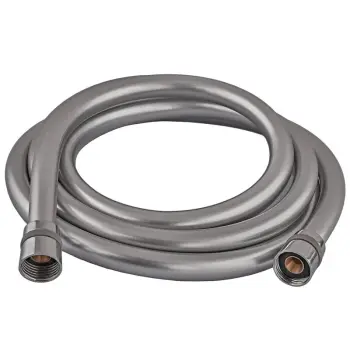 Шланг SilverF03 для душа Zerix SILVER.F03 хромированный из ПВХ длиной 200 см (ZX5686)