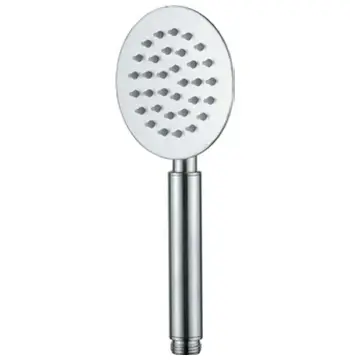 Ручная лейка для душа ZERIX SH-001SUS SH-001.SUS из нержавеющей стали однорежимная (ZX5950)