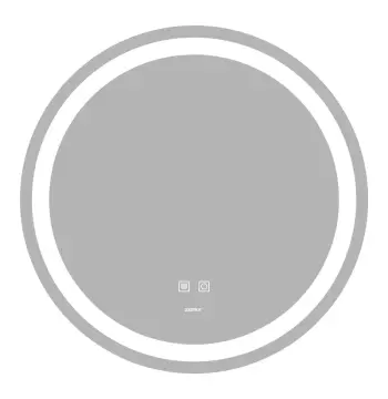 Дзеркало ZERIX SOLO MC01-80 з LED Touch, Anti-fog, димером, рег. яскравості (ZX6064)