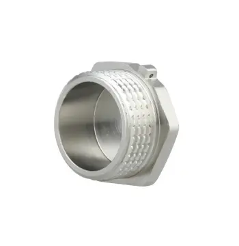Заглушка Thermo Alliance SF35325 Forte латунная никелированная с наружной резьбой 1 (SF35325)