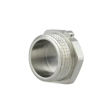 Заглушка Thermo Alliance Forte SF35320 латунная никелированная с наружной резьбой 3/4 (SF35320)
