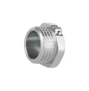 Заглушка Thermo Alliance Forte SF353H15 латунная хромированная с наружной резьбой 1/2 (SF353H15)