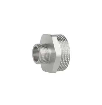 Ниппель редукционный Thermo Alliance 1/2х3/4 Forte 1 1/2"x3/4" SF3594020 никелированный латунный с наружной резьбой (SF3594020)