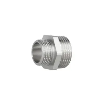 Ниппель редукционный Thermo Alliance Forte 1"х3/4" латунный никелированный с наружной резьбой (SF3592520)