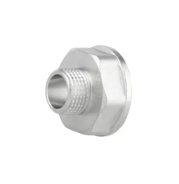 Переход Thermo Alliance 1х1/2 Forte латунный никелированный 1"x1/2" с внутренней/наружной резьбой (SF3602515)