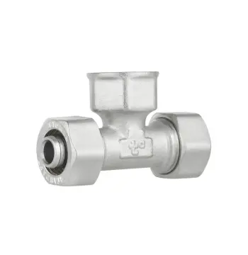 Тройник обжимной Thermo Alliance Standart 16х1/2"х16 ВР SD159W161516