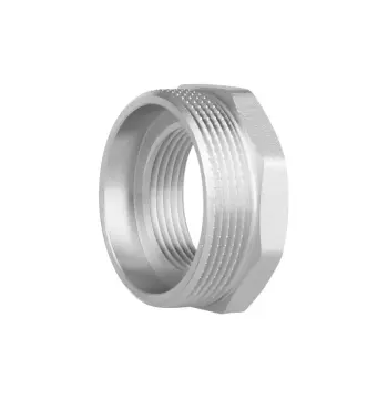 Футорка Thermo Alliance SF3745032 Forte латунная никелированная 2"x1 1/4" наружная-внутренняя (SF3745032)