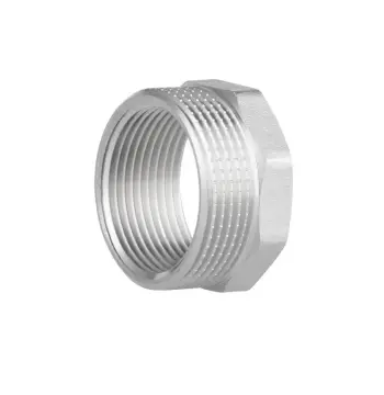 Футорка Thermo Alliance 1/2х1 Forte SF3744032 латунная никелированная 1 1/2"х1 1/4" НВ (SF3744032)