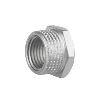 Футорка Thermo Alliance 3/8х1/4 Forte 3/8"х1/4" НВ SF37496 латунная никелированная (SF37496)