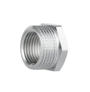 Футорка Thermo Alliance 3/4х1/2 Forte 3/4"х1/2" латунная хромированная с наружной/внутренней резьбой (SF374H2015)