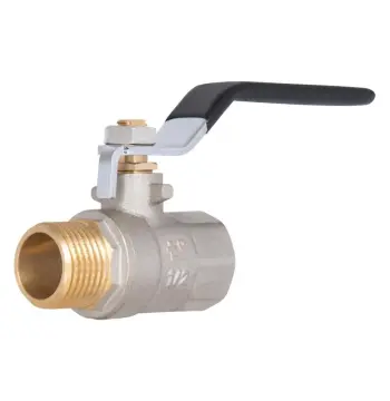 Кран шаровый Thermo Alliance Base SD605W15 латунный 1/2" ВН рычажный (SD605W15)