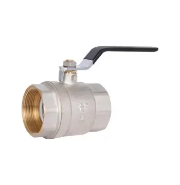 Кран кульовий Thermo Alliance Base SD600W50 латунний 2" ВВ для води з важелем (SD600W50)