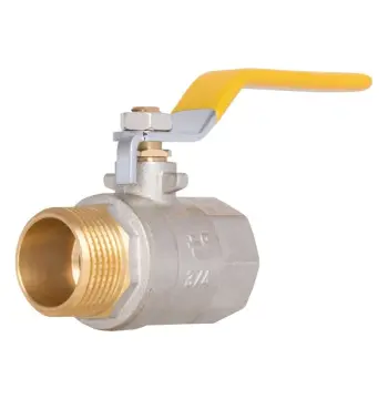 Кран шаровый Thermo Alliance Base SD605G20 латунный газовый 3/4" ВН рычажный (SD605G20)