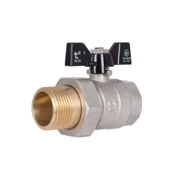 Кран шаровой "Американка" Thermo Alliance Base прямой 1" ВН SD221W25
